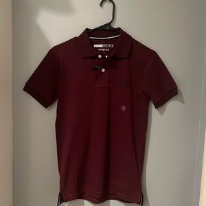 Men’s XS Maroon Aeropostale Polo Shirt